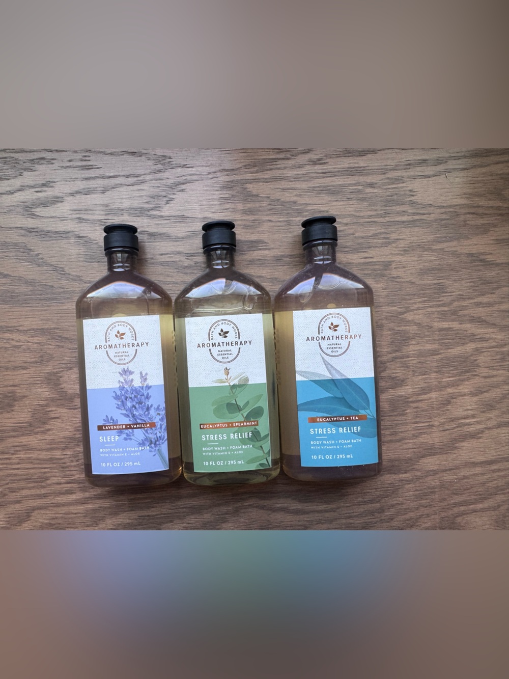 Bath & Body Works Aromatherapy Body Wash + Foam Bath